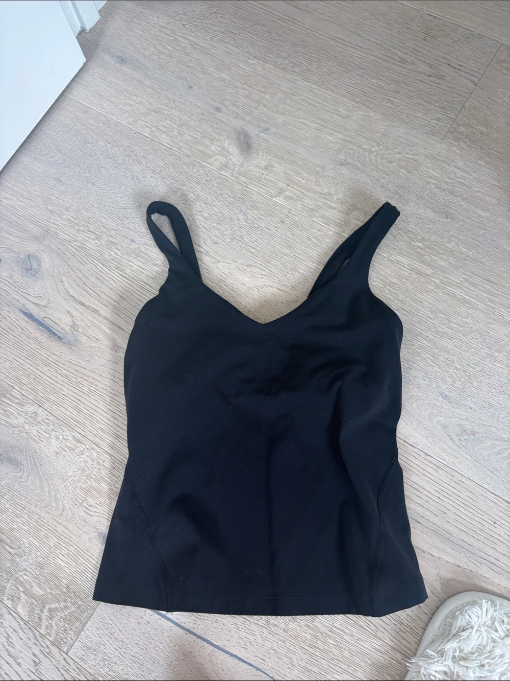 lululemon athletica Black V-Neck Camisole Tank